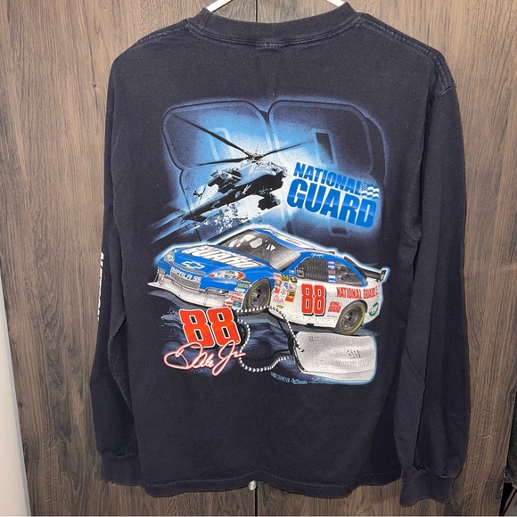 NASCAR Dale Earnhardt Jr National Guard Long Sleeve - Picture 3 of 4